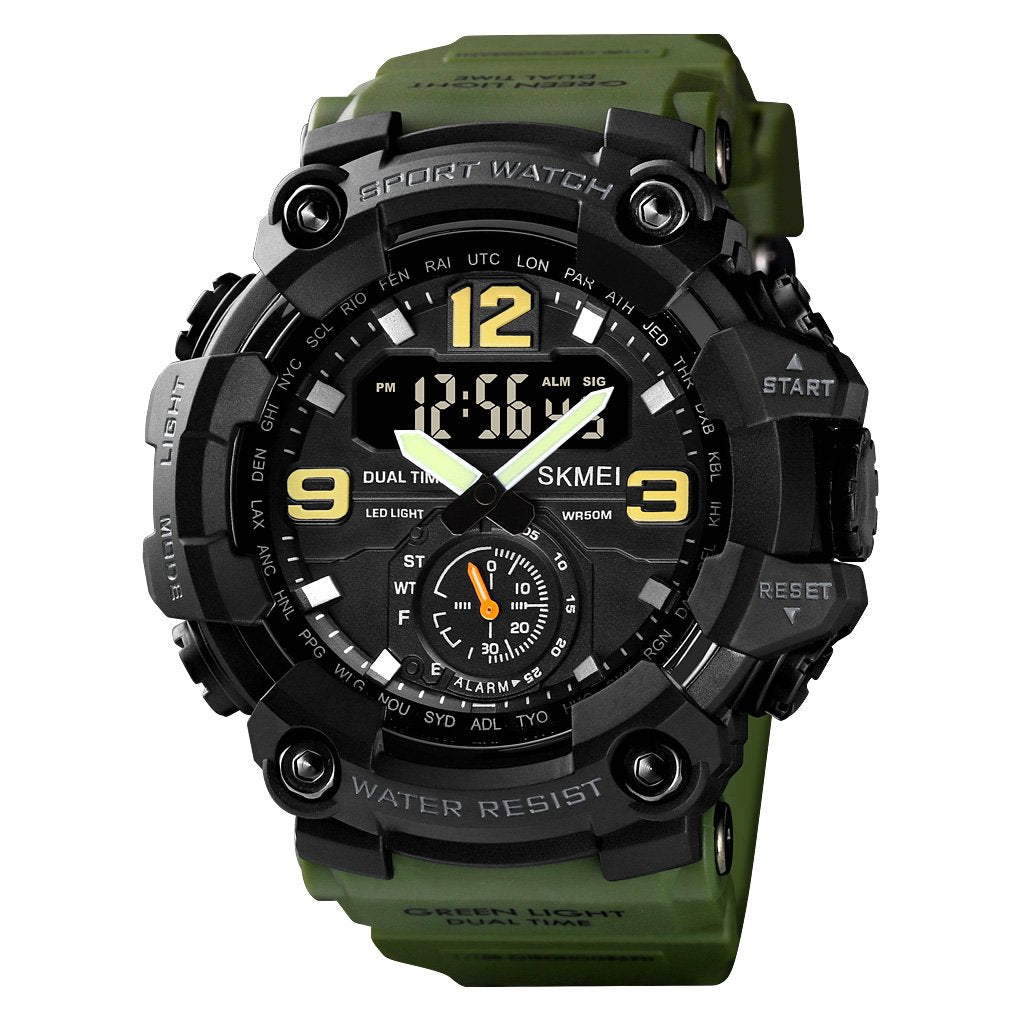 Reloj Skmei 1637 Verde Militar