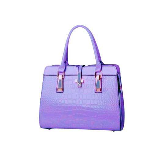 CARTERA ESTILO PURPLE COCODRILE