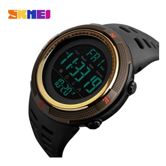 Reloj Skmei 1251 Deportivo Digital Negro Amarillo