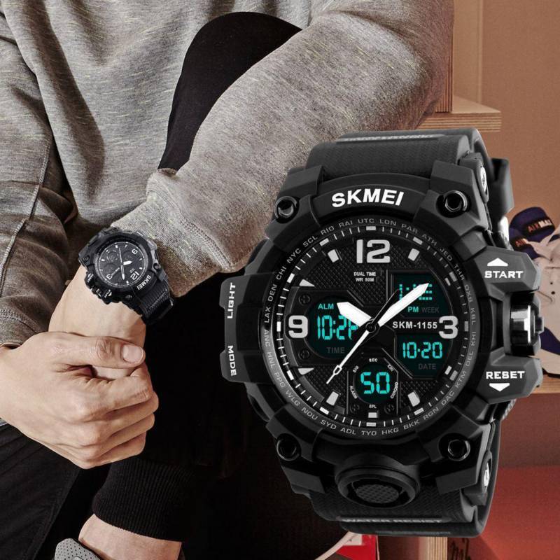 Reloj Skmei 1155 Dual Negro